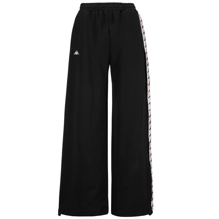 Pants Woman 222 BANDA PETUNIAGT Sport Trousers BLACK-WHITE MILK-GREY WARM Photo (jpg Rgb)			