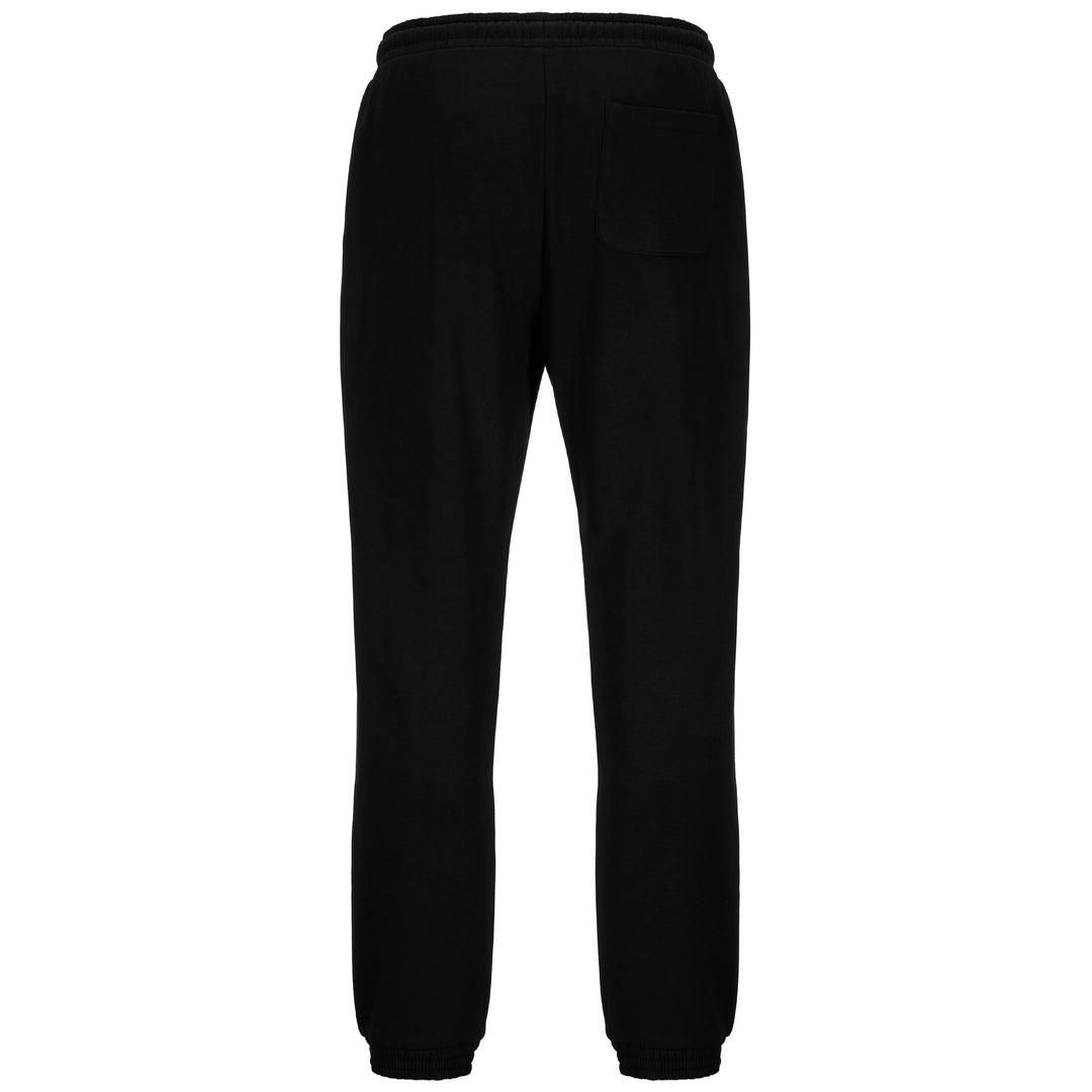 Pants Man LOGO FUTTOLO Sport Trousers BLACK Dressed Side (jpg Rgb)		