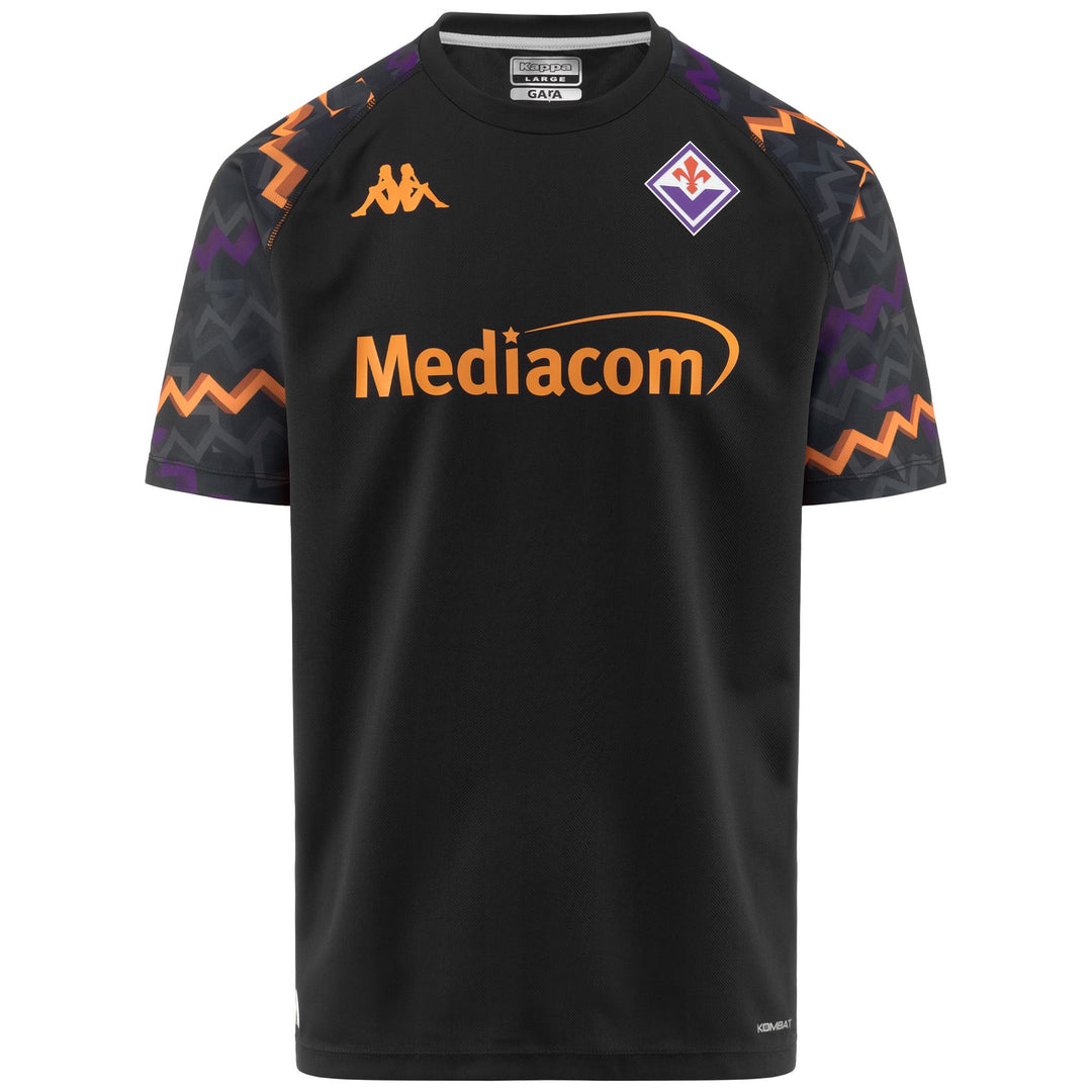 Active Jerseys Man KOMBAT GK 2025 FIORENTINA Shirt BLACK Photo (jpg Rgb)			