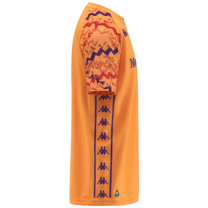 Active Jerseys Man KOMBAT GK 2025 FIORENTINA Shirt ORANGE MARIGOLD Dressed Front (jpg Rgb)	