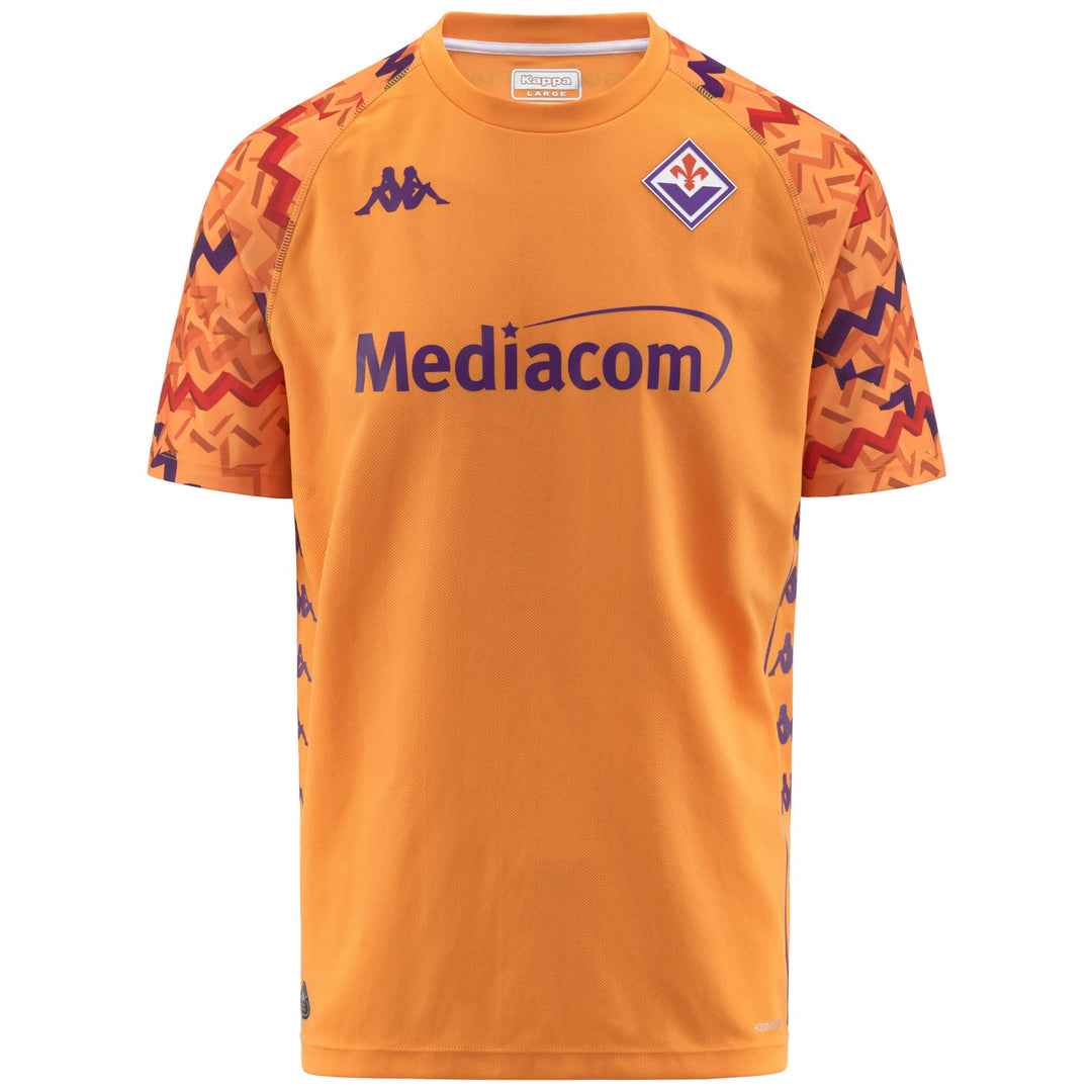 Active Jerseys Man KOMBAT GK 2025 FIORENTINA Shirt ORANGE MARIGOLD Photo (jpg Rgb)			