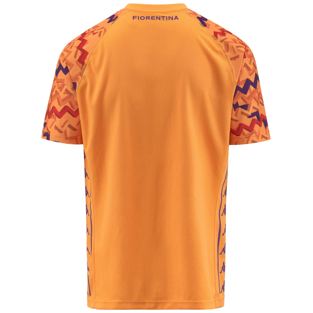 Active Jerseys Man KOMBAT GK 2025 FIORENTINA Shirt ORANGE MARIGOLD Dressed Side (jpg Rgb)		