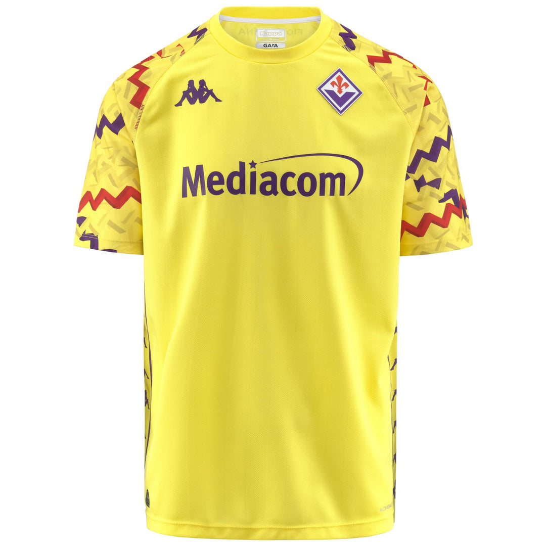 Active Jerseys Man KOMBAT GK 2025 FIORENTINA Shirt YELLOW BLAZING Photo (jpg Rgb)			