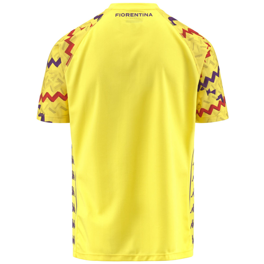 Active Jerseys Man KOMBAT GK 2025 FIORENTINA Shirt YELLOW BLAZING Dressed Side (jpg Rgb)		