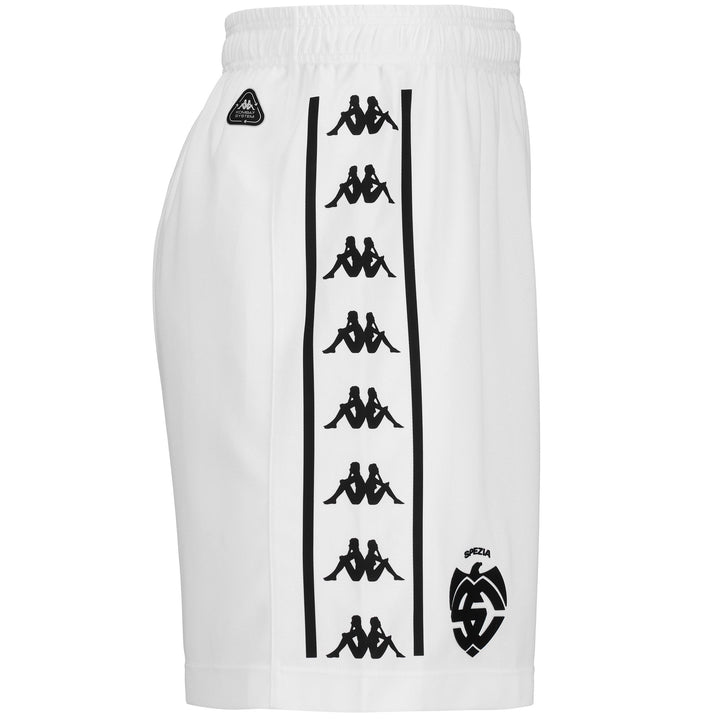 Shorts Man KOMBAT RYDER SPEZIA Sport Shorts WHITE Dressed Front (jpg Rgb)	