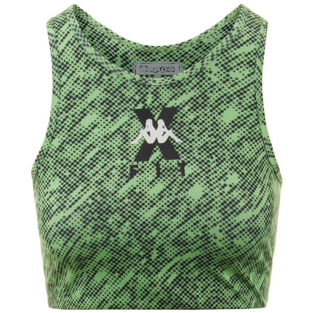 Active Jerseys Woman KOMBAT WKT ERRANI 2 Top GREEN PARADISE - BLACK Photo (jpg Rgb)			