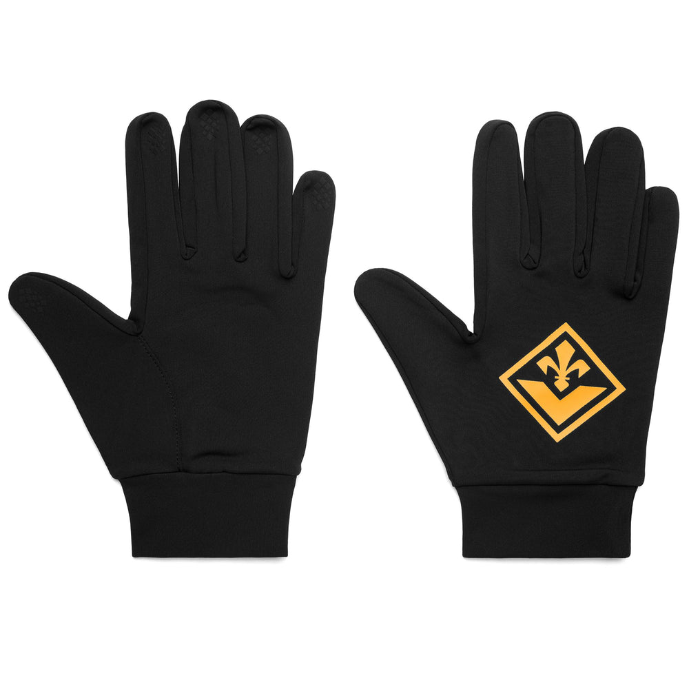 Gloves Unisex AVES 7 FIORENTINA Glove BLACK Dressed Front (jpg Rgb)	