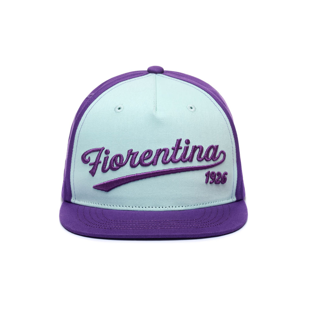 Headwear Unisex ASETYFLAT FIORENTINA Cap VIOLET INDIGO-GREEN WATER Photo (jpg Rgb)			