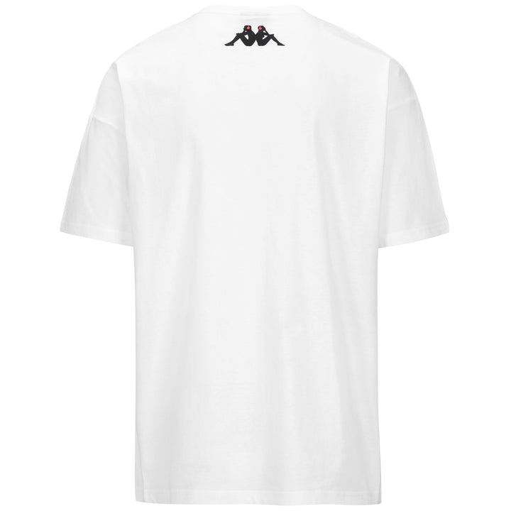 T-ShirtsTop Man AUTHENTIC MAIN KFF T-Shirt WHITE Dressed Side (jpg Rgb)		