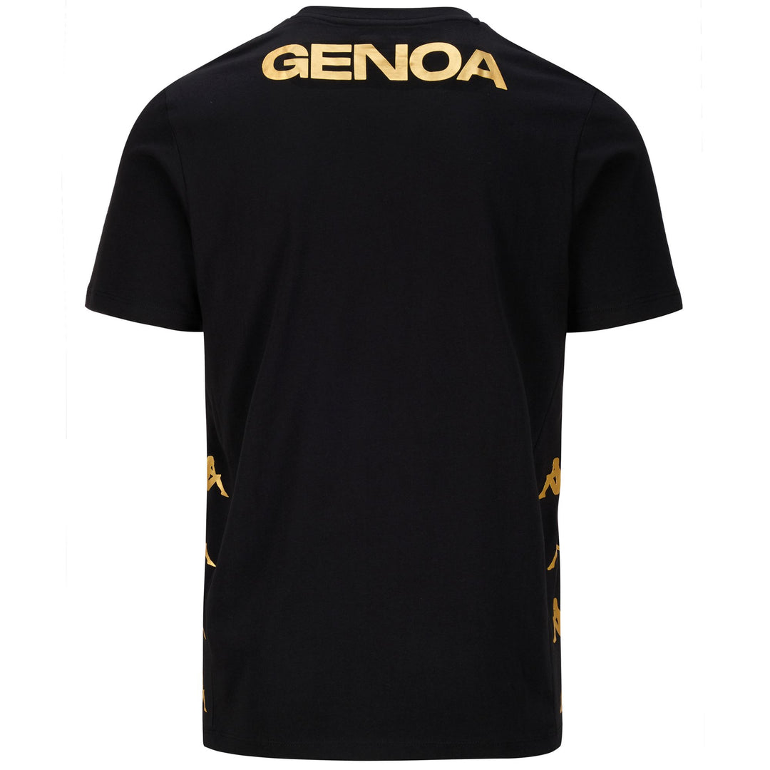 T-ShirtsTop Man GIOVO GENOA T-Shirt BLACK Dressed Side (jpg Rgb)		