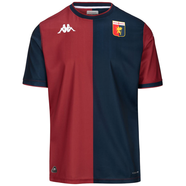 Active Jerseys Man KOMBAT 2025 GENOA Shirt RED DK DAHLIA-BLUE DK Photo (jpg Rgb)			