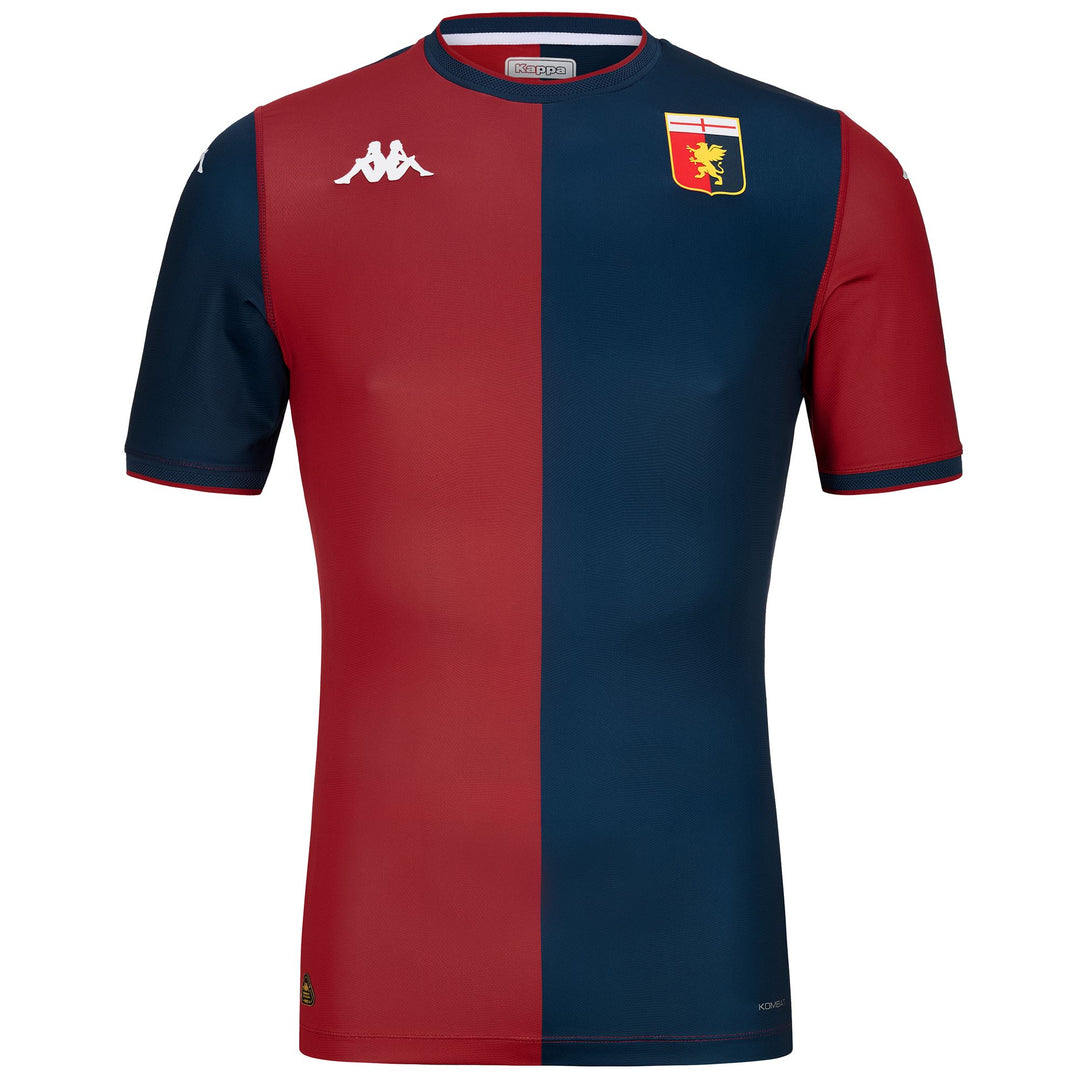 Active Jerseys Man KOMBAT PRO 2025 GENOA Shirt RED DK DAHLIA-BLUE DK Photo (jpg Rgb)			