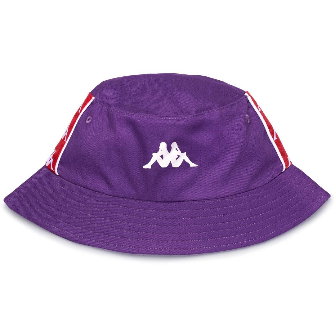 Headwear Unisex 222 BANDA GUNTHERS FIORENTINA Hat VIOLET INDIGO Dressed Front (jpg Rgb)	