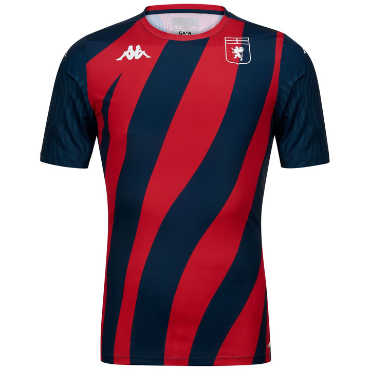 Active Jerseys Man ABOUPRE PRO 8 GENOA Shirt RED-BLUE DK Photo (jpg Rgb)			