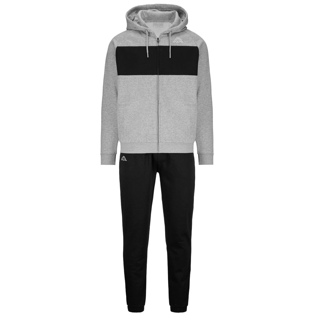 Sport Suits Man LOGO FIFURI TRACKSUIT GREY MD MEL - BLACK Photo (jpg Rgb)			