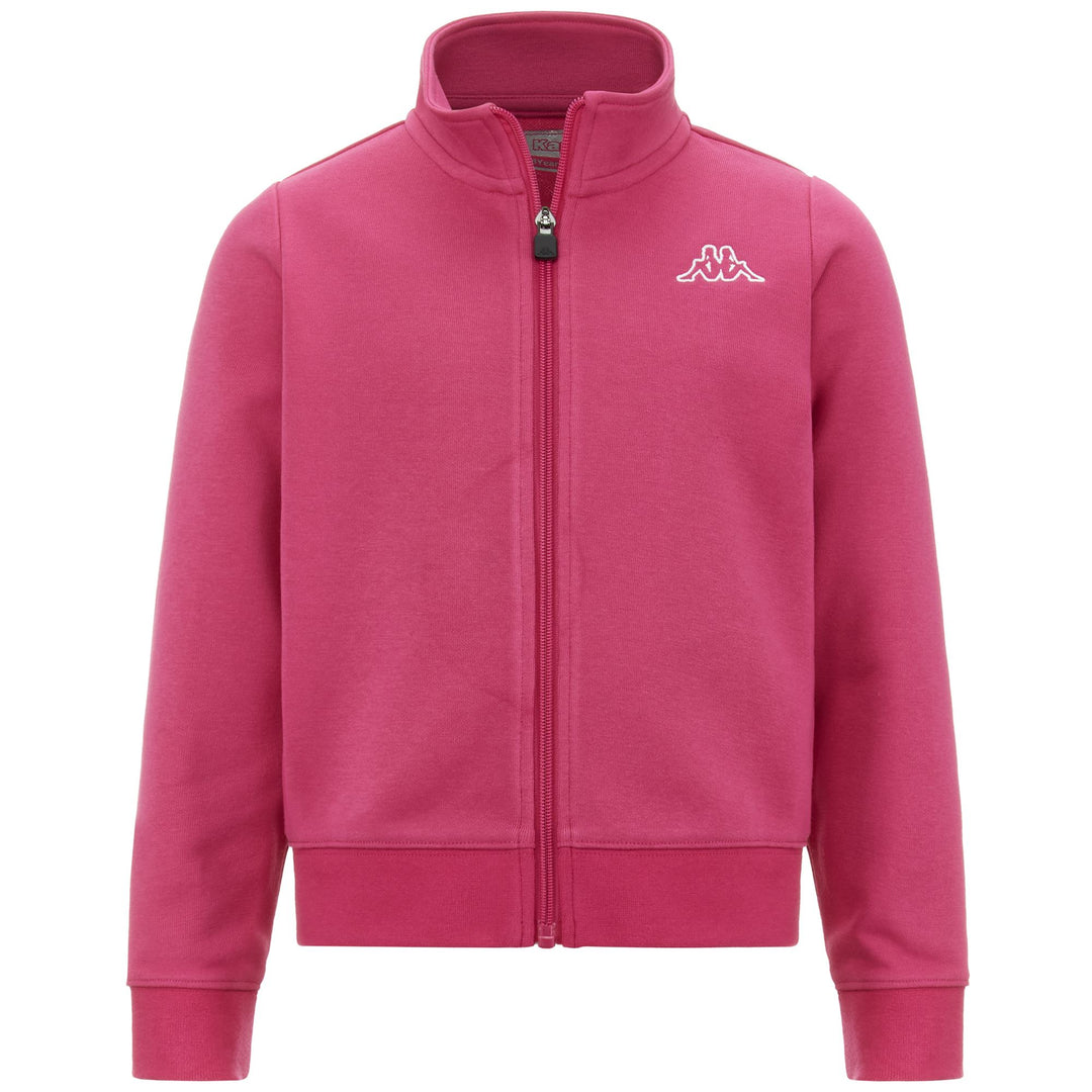 Fleece Unisex LOGO GERTE KID Jacket FUCHSIA BRIGHT ROSE Photo (jpg Rgb)			