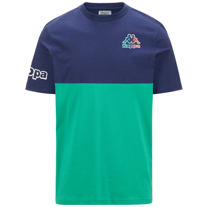 T-ShirtsTop Man LOGO FEFFO T-Shirt GREEN BLARNEY - BLUE MEDIEVAL Photo (jpg Rgb)			