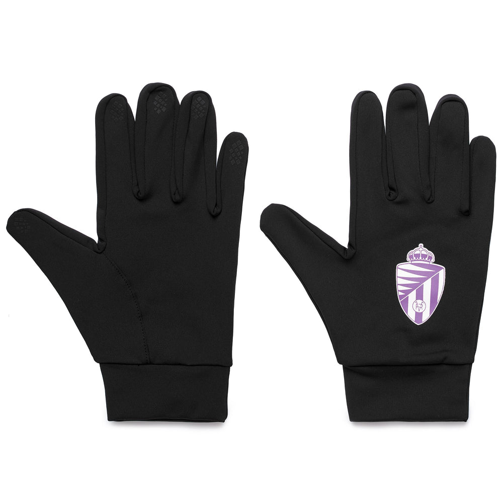 Gloves Unisex AVES 7 VALLADOLID Glove BLACK Dressed Front (jpg Rgb)	