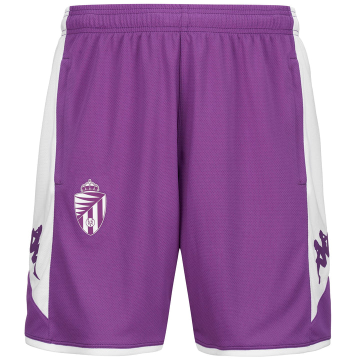 Shorts Man AHORAZIP PRO 7 VALLADOLID Sport Shorts BRIGHT VIOLET - WHITE Photo (jpg Rgb)			