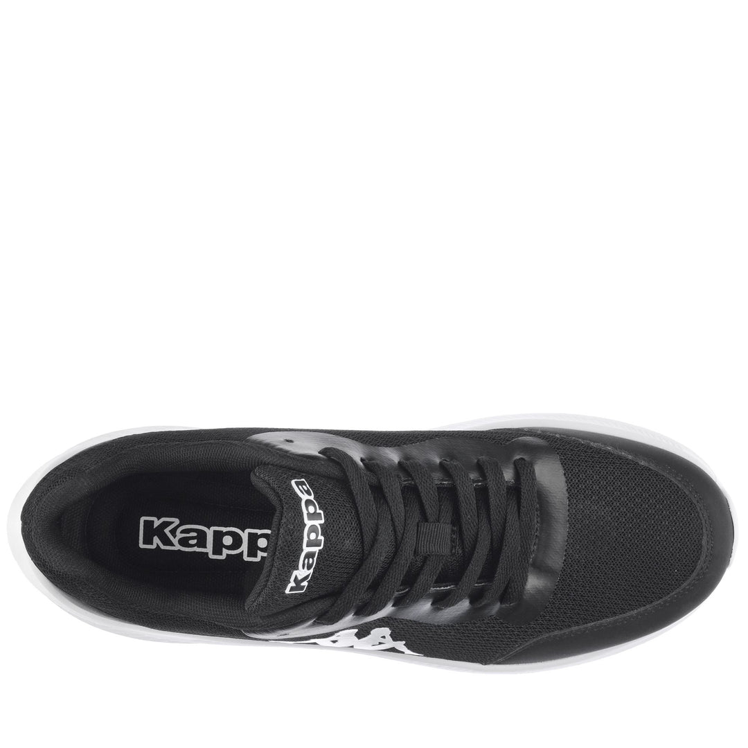 Sport Shoes Man KOMBAT BOLDY Low Cut BLACK-WHITE Dressed Back (jpg Rgb)		