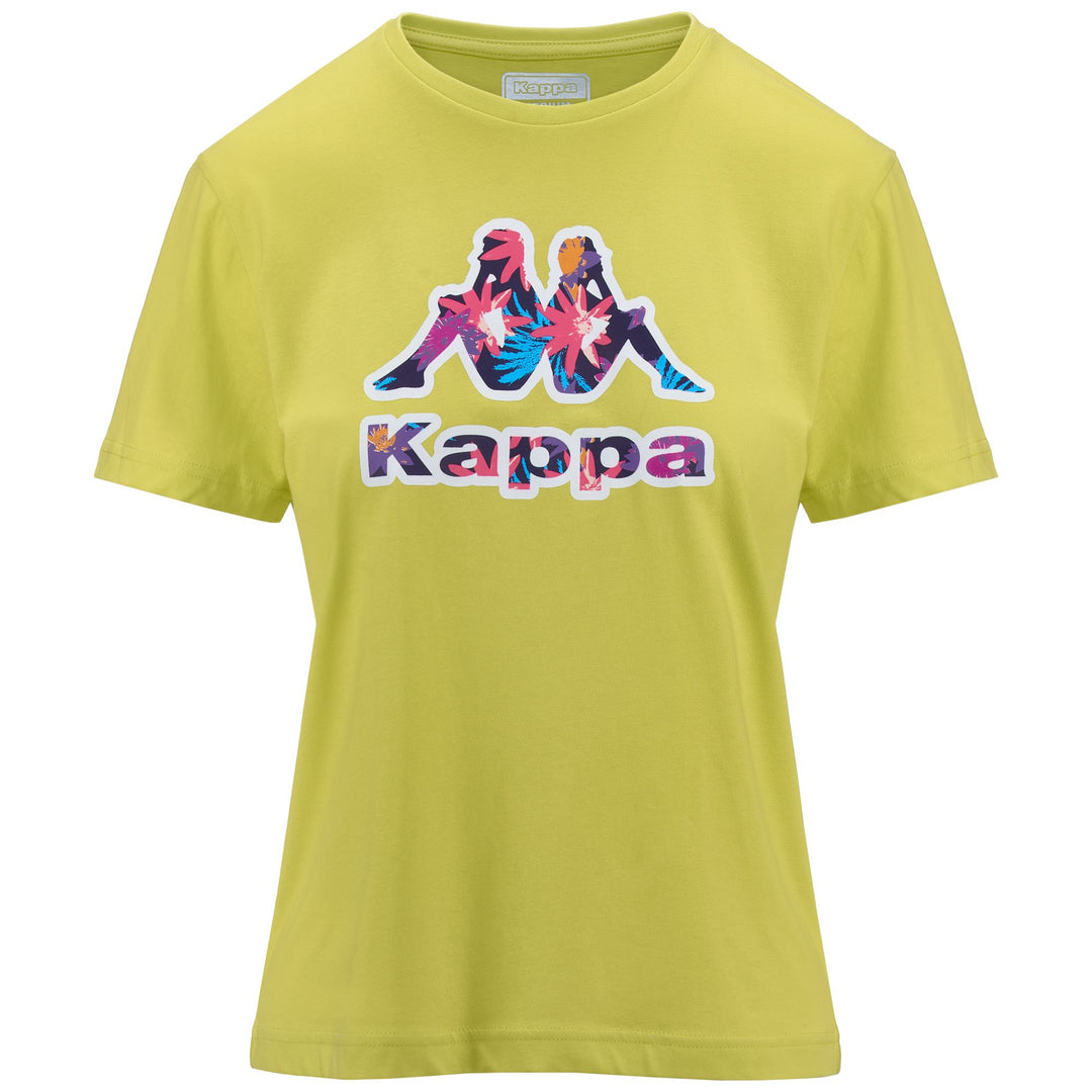 T-ShirtsTop Woman LOGO FUJICA T-Shirt GREEN PRIMROSE Photo (jpg Rgb)			