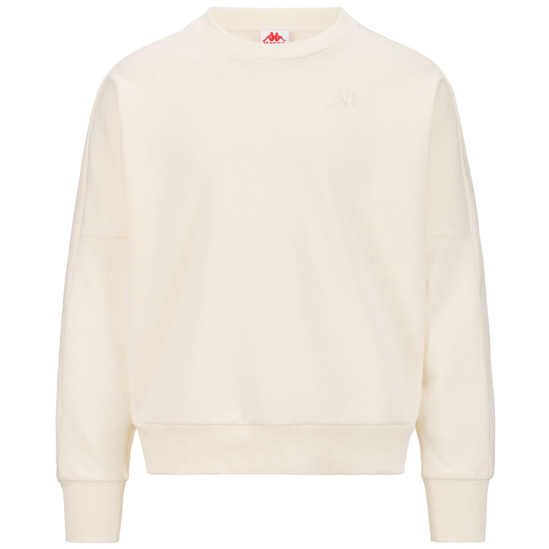 Fleece Man AUTHENTIC PREMIUM PABLOS Jumper WHITE WHISPER - PINK EGGNOG Photo (jpg Rgb)			