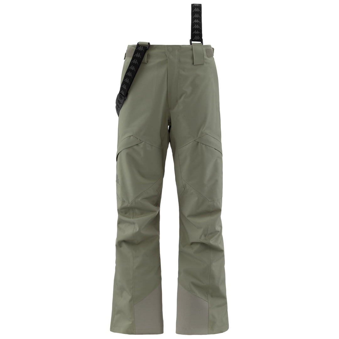 Pants Man 6CENTO 622C Sport Trousers GREEN OAK - BLACK Photo (jpg Rgb)			