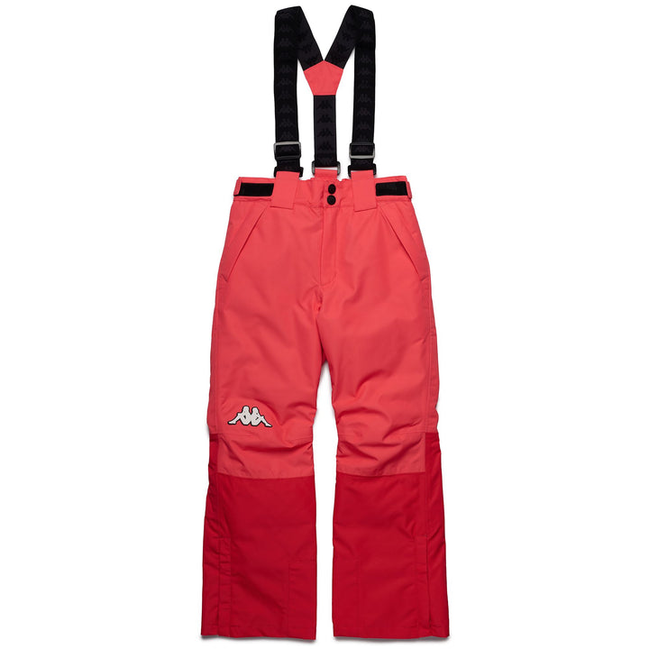 Pants Kid unisex 8CENTO 889 KID Sport Trousers PINK SHELL - RED HIBISCUS Photo (jpg Rgb)			