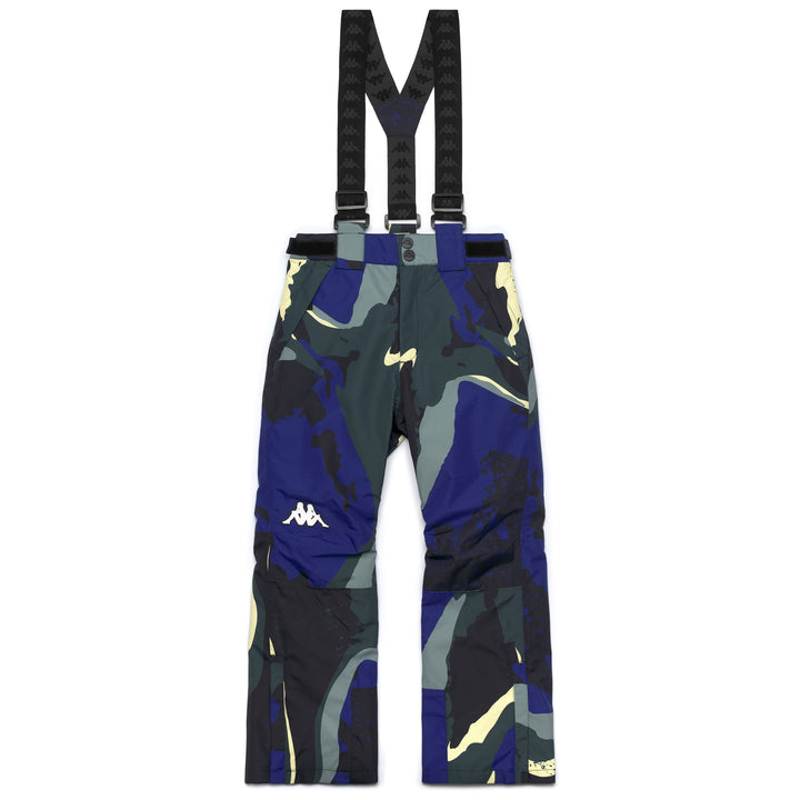 Pants Kid unisex 8CENTO 889G KID Sport Trousers BLACK - GREEN PONDEROSA - BLUE CAVERN - GREEN YOUNG Photo (jpg Rgb)			