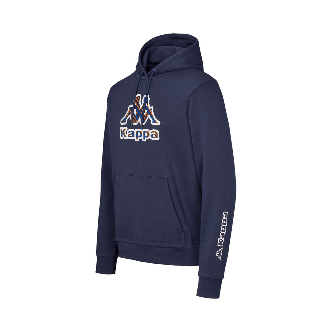 Fleece Man LOGO FETRO Jumper BLUE MARINE Dressed Side (jpg Rgb)		