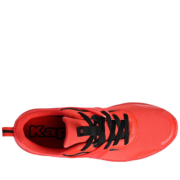 Sneakers Man LOGO MONTERO Low Cut RED-BLACK Dressed Back (jpg Rgb)		