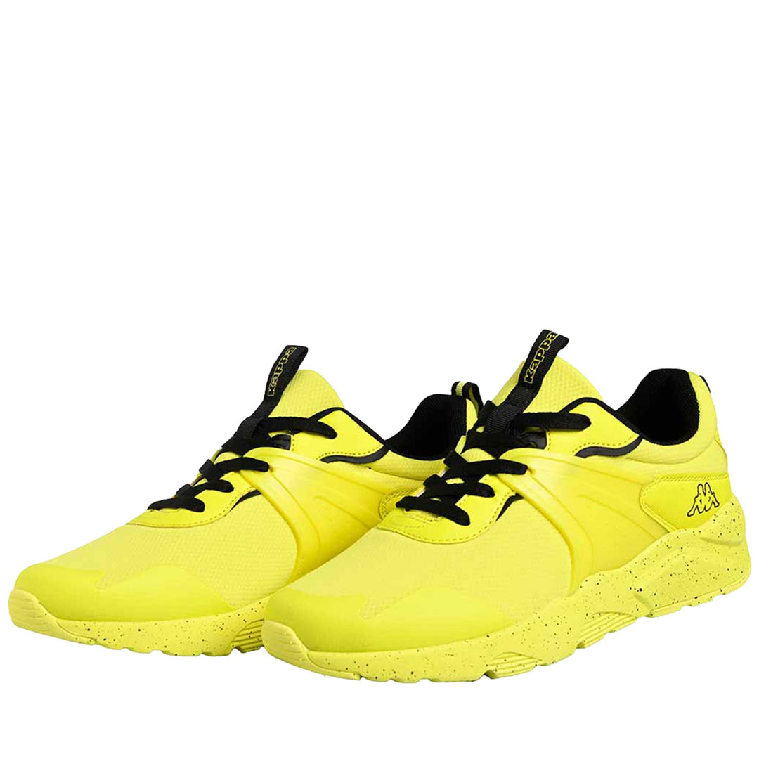 Sneakers Man LOGO MONTERO Low Cut NEON LIME-BLACK Detail (jpg Rgb)			