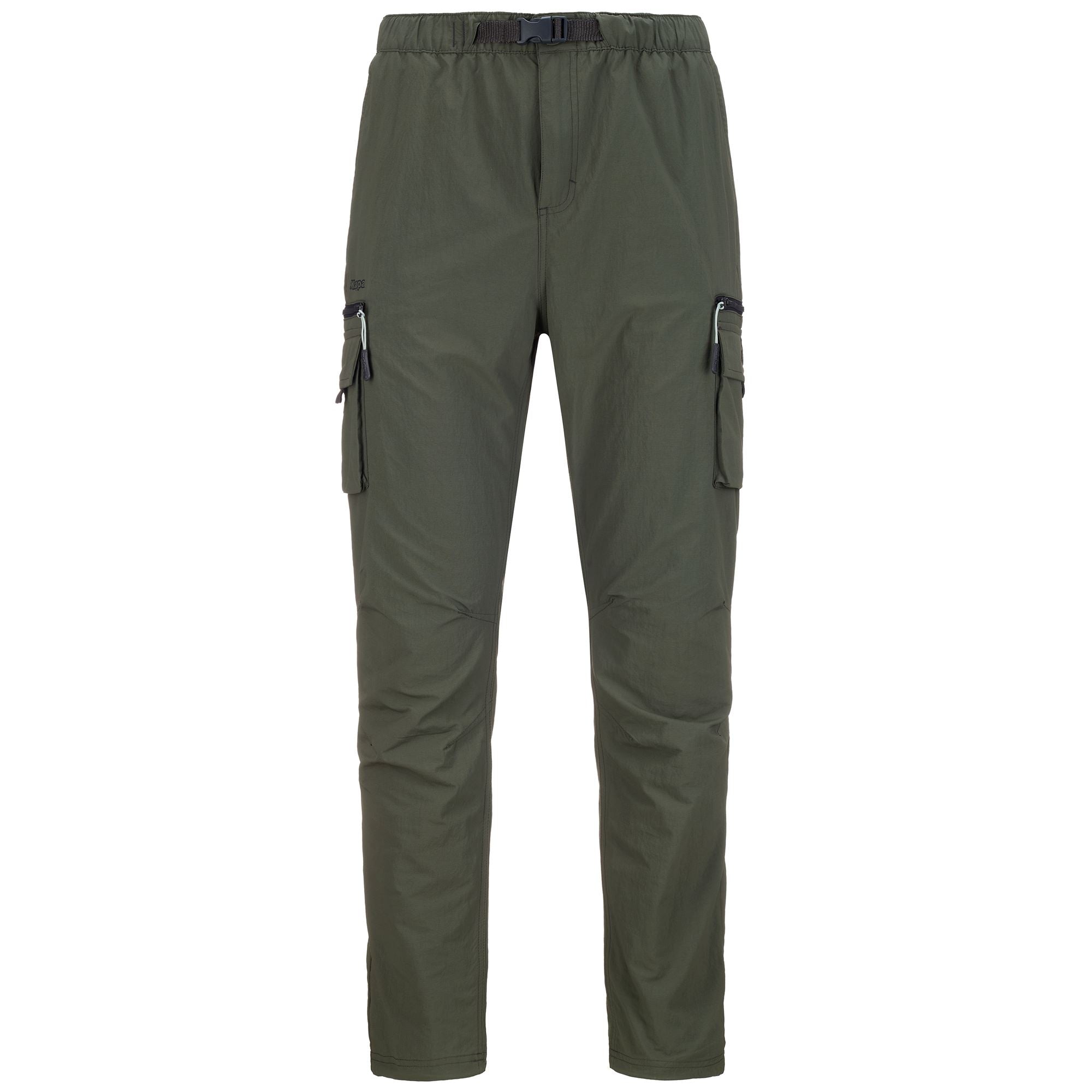 Pants Man LOGO CARGOL Cargo GREEN BLACKISH