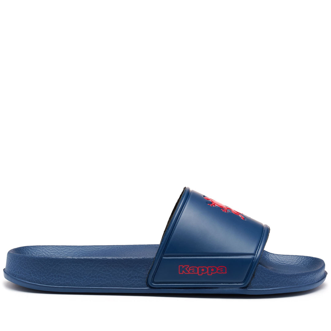 Flip-Flops Unisex NOLES GENOA FC Stripe BLUE DK-RED BLAZE Photo (jpg Rgb)			