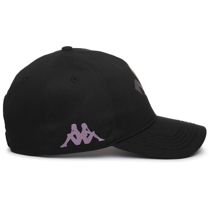 Headwear Man ESEFY FIORENTINA Cap BLACK Dressed Back (jpg Rgb)		