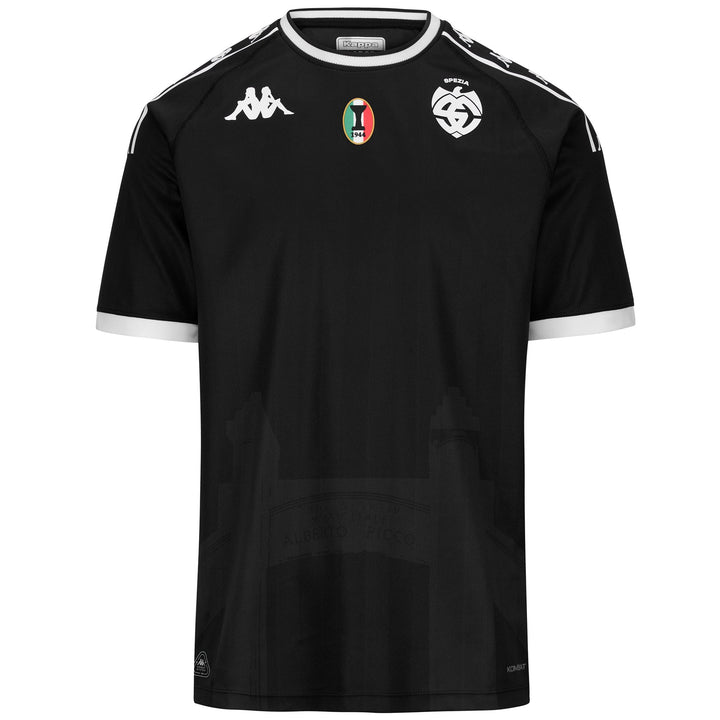 Active Jerseys Man KOMBAT 2025 SPEZIA Shirt BLACK-WHITE Photo (jpg Rgb)			