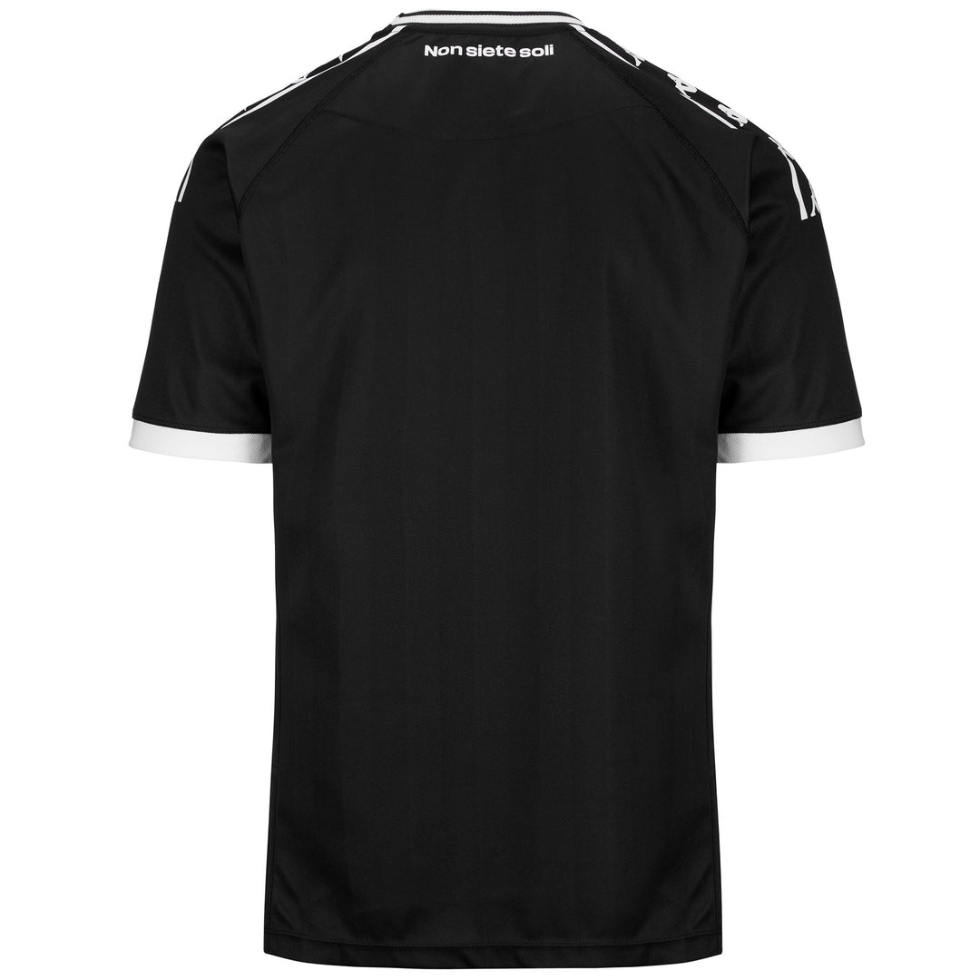 Active Jerseys Man KOMBAT 2025 SPEZIA Shirt BLACK-WHITE Dressed Side (jpg Rgb)		