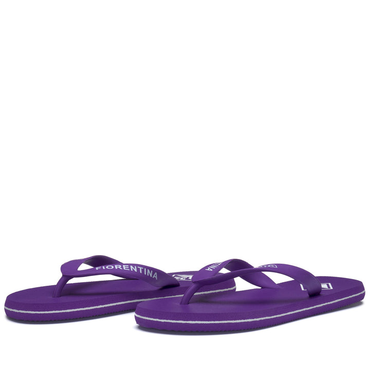 Flip-Flops Unisex MEIAGO 2 ACF FIORENTINA Thongs VIOLET INDIGO-WHITE Detail (jpg Rgb)			