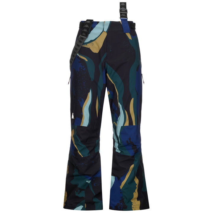 Pants Man 8CENTO 864G Sport Trousers BLUE CAVERN - GREEN PONDEROSA - BLACK Photo (jpg Rgb)			