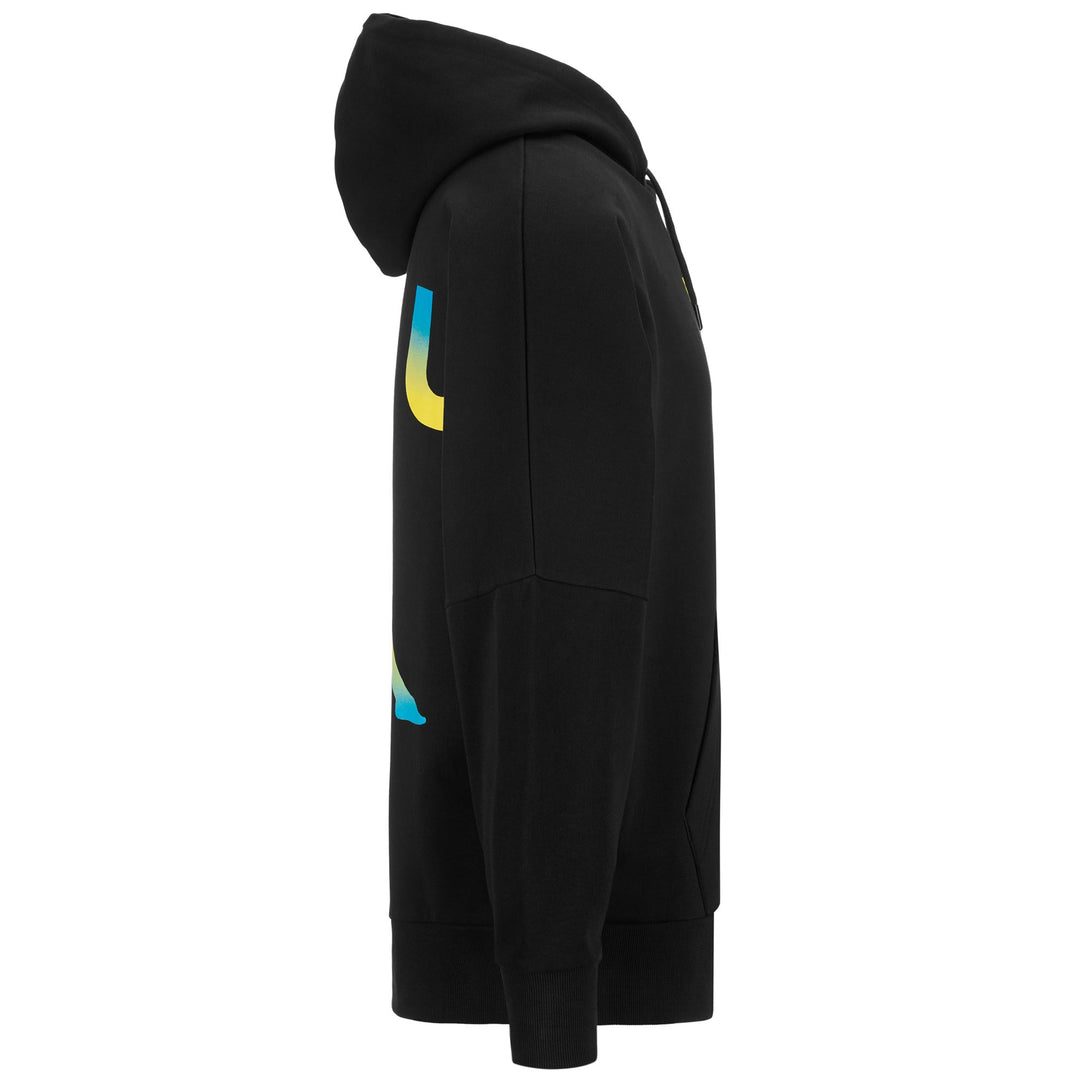 Fleece Man AUTHENTIC KAYS KFF Jumper BLACK Dressed Front (jpg Rgb)	