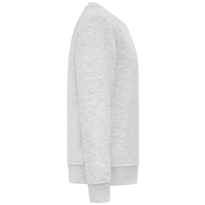 Fleece Unisex LOGO CAIMA KID Jumper GREY MD Dressed Side (jpg Rgb)		