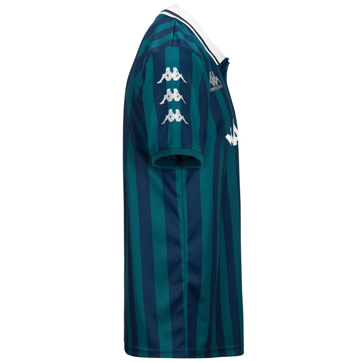 Active Jerseys Man AUTHENTIC STYN POMPEII Top GREEN PETROL-BLUE DRESS Dressed Front (jpg Rgb)	