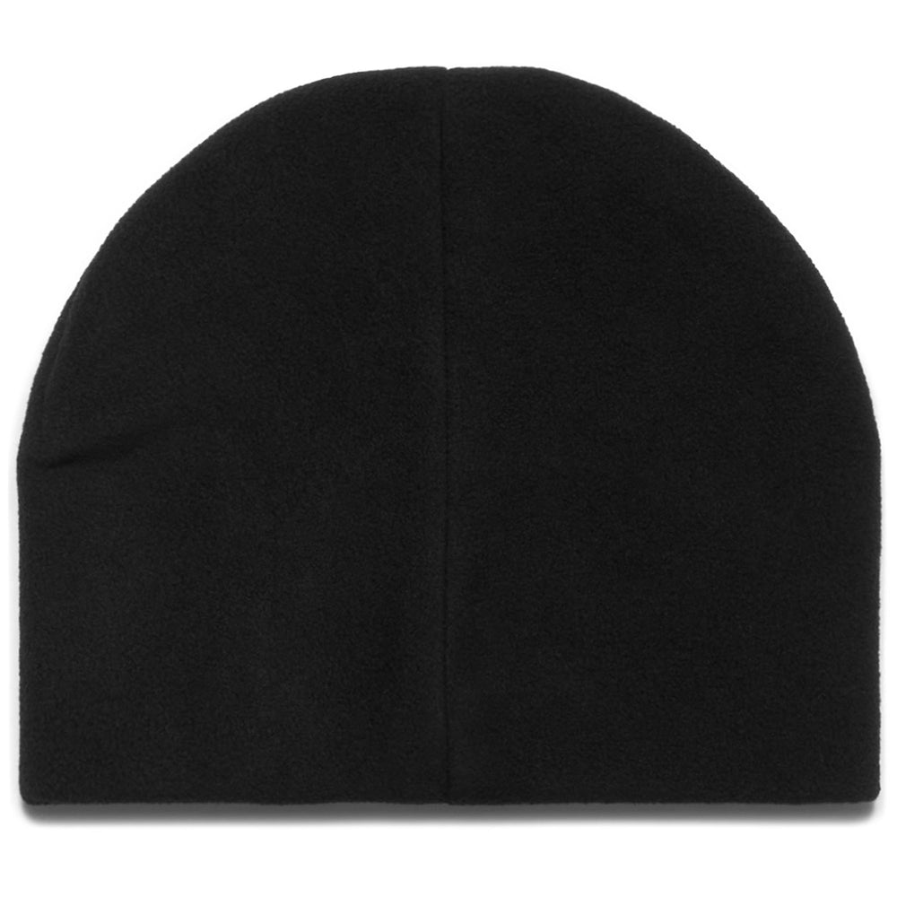 Headwear Man KAPPA4SOCCER ATTEN 2 Hat BLACK Dressed Front (jpg Rgb)	