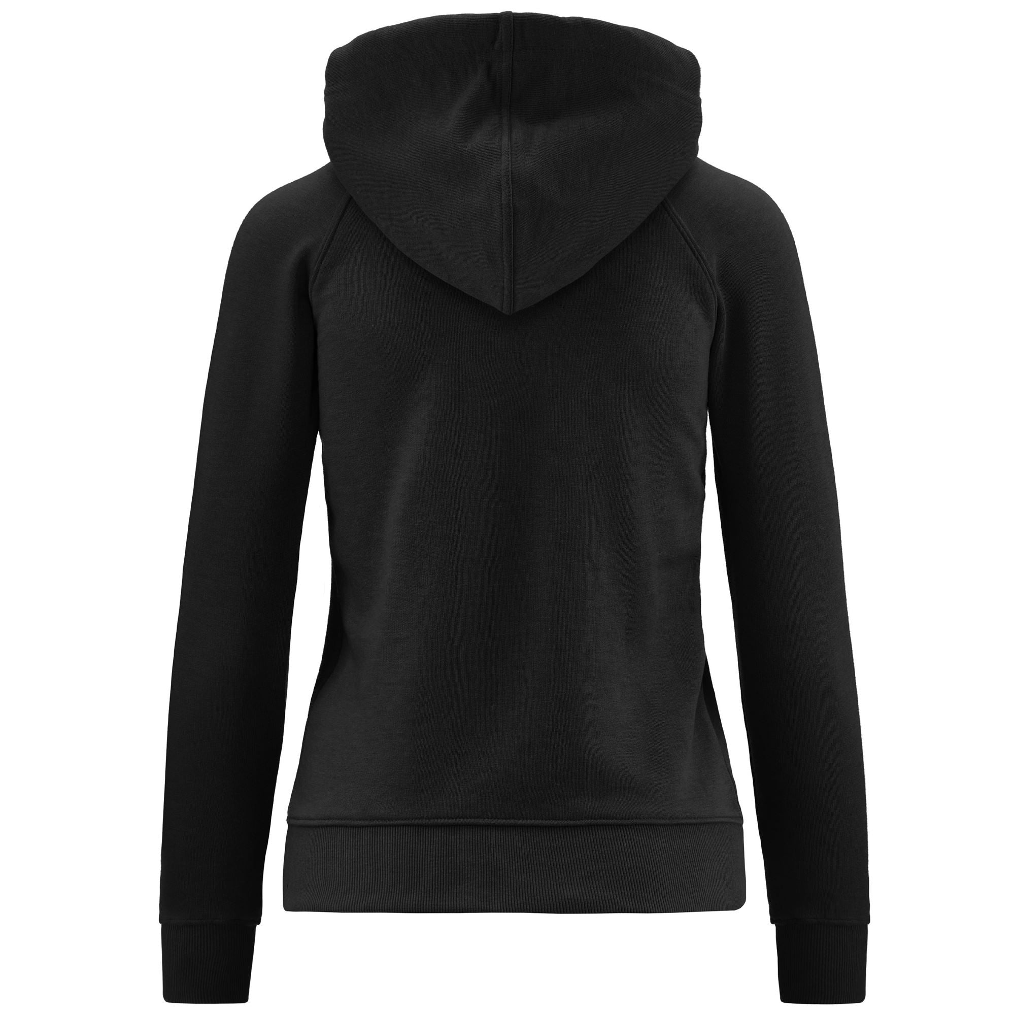 Fleece Woman LOGO ZELERIL SLIM Jumper BLACK - GREY VAPOROUS