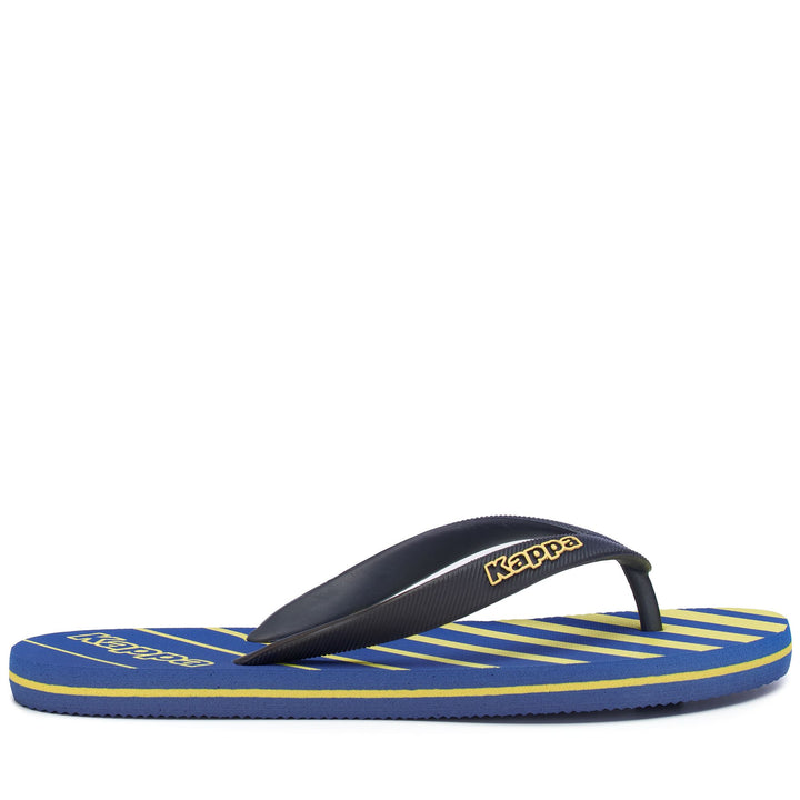 Flip-Flops Unisex LOGO VISERYS Thongs BLUE ROYAL-BLUE DK Photo (jpg Rgb)			