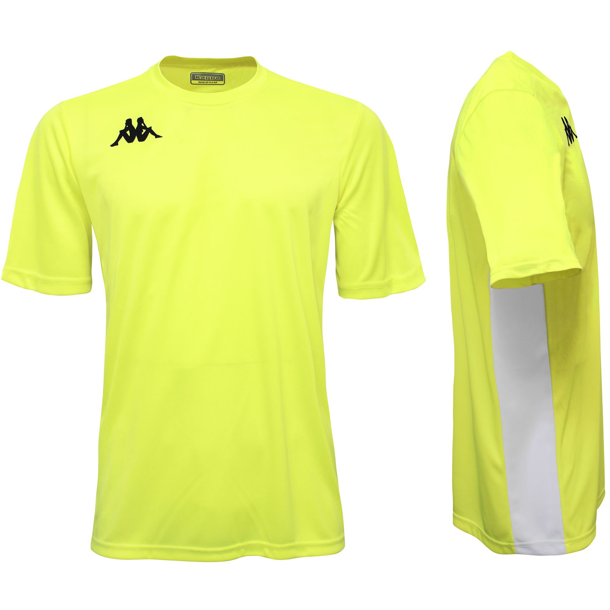 Active Jerseys Man KAPPA4SOCCER WENET Shirt YELLOW BLAZING