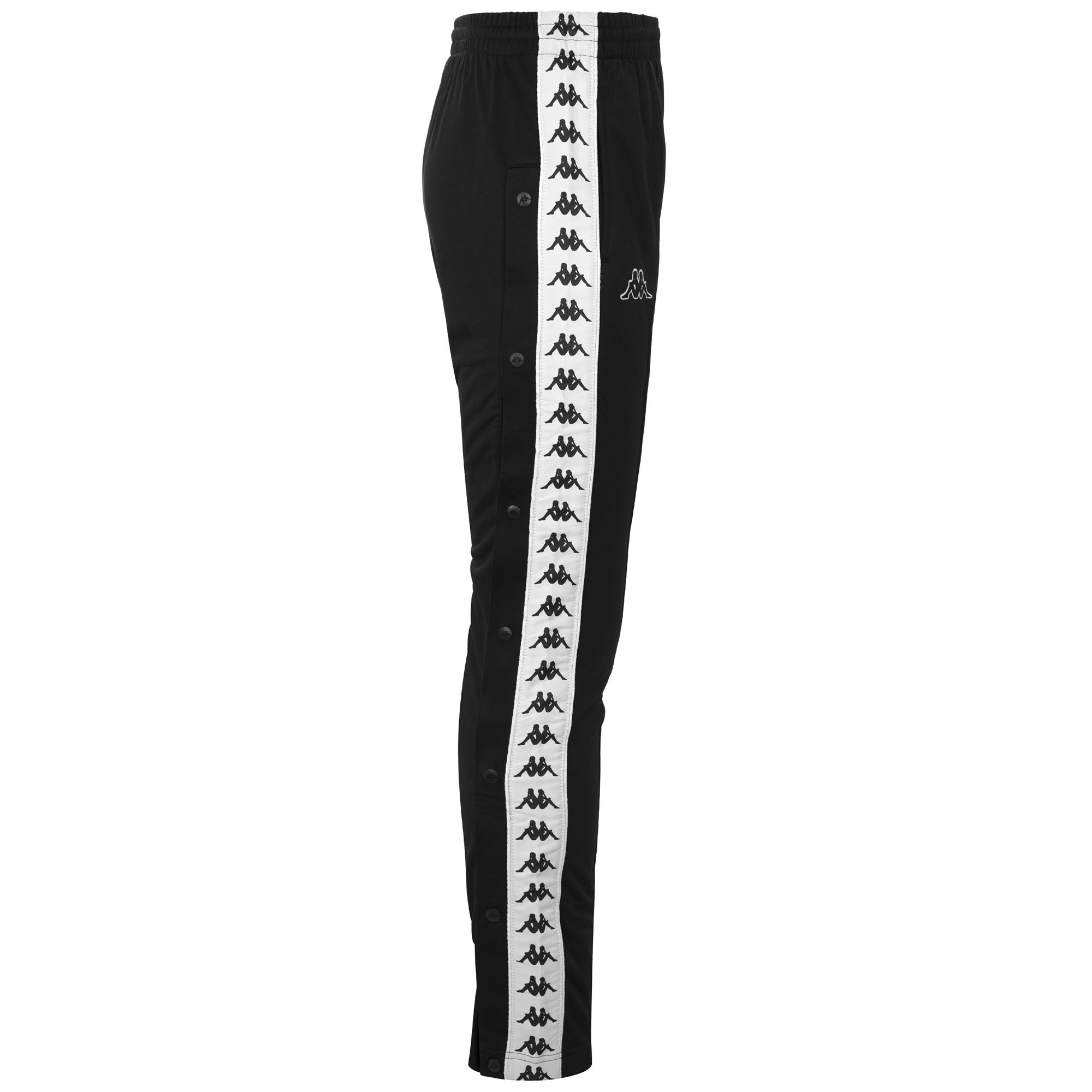 222 BANDA ASTORIA SNAPS SLIM Pants Sport Trousers Man BLACK WHITE