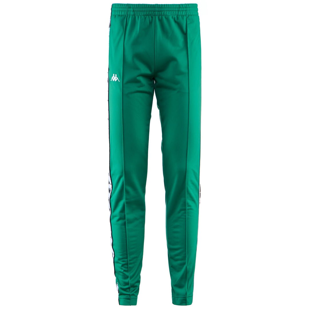 Pants Man 222 BANDA ASTORIA SNAPS SLIM Sport Trousers GREEN-BLACK-WHITE Photo (jpg Rgb)			