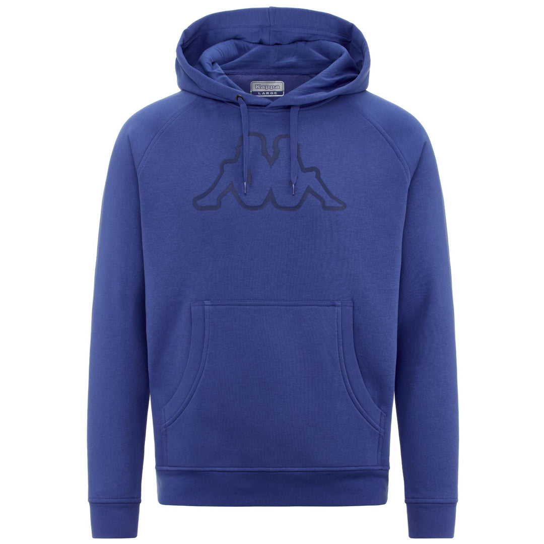 Fleece Man LOGO  KORPO ZAIVER Jumper BLUE ROYAL - BLUE SODALITE Photo (jpg Rgb)			