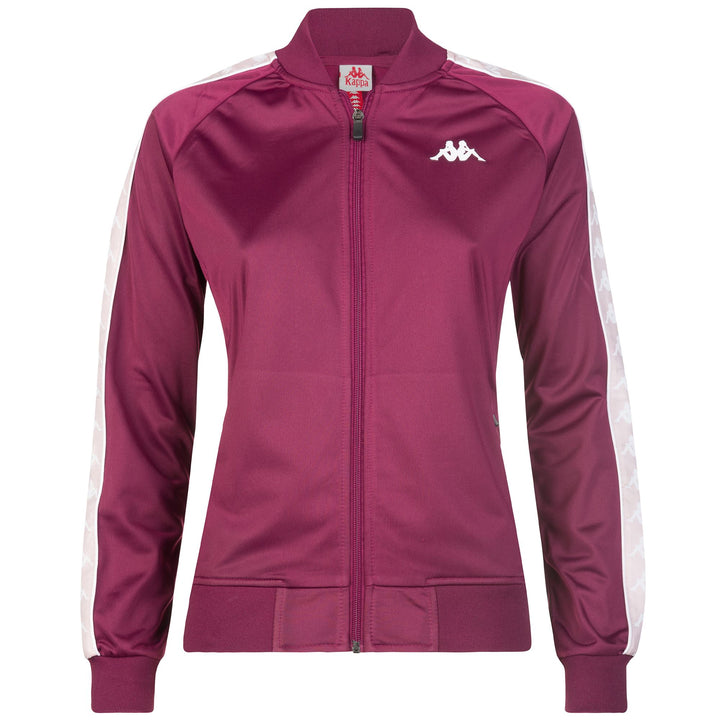 Fleece Woman 222 BANDA  WOMBER SLIM Jacket VIOLET-PINK Photo (jpg Rgb)			